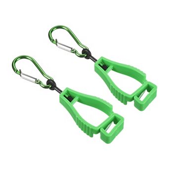 2 Pack Gloves Grabber Catcher Prevent Losing Hook Clips Holder Helmet Hanger