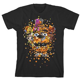 Boys 8-20 Five Nights At Freddy's Disintegrating Freddy Fazbear Short Sleeve Graphic Tee