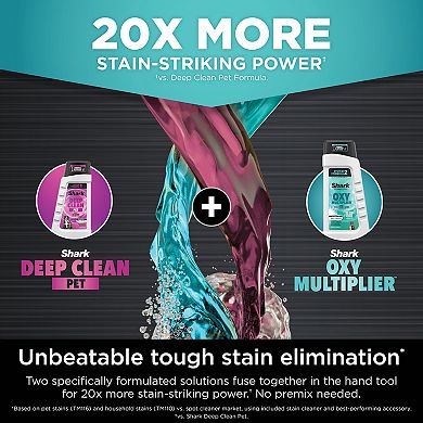 Shark StainStriker HairPro Pet Portable Carpet, Area Rug & Upholstery Cleaner