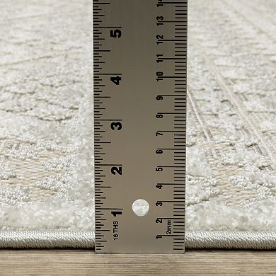 StyleHaven Tierra Tone-on-Tone Tribal Influnence Mixed Pile Area Rug