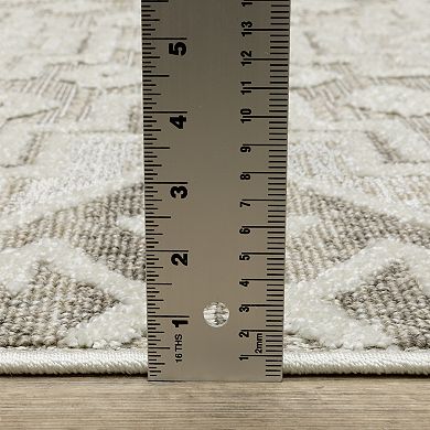 StyleHaven Tierra Southwestern Inspirations Mixed Pile Area Rug