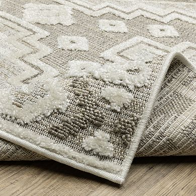 StyleHaven Tierra Southwestern Inspirations Mixed Pile Area Rug