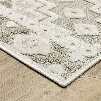 StyleHaven Tierra Southwestern Inspirations Mixed Pile Area Rug