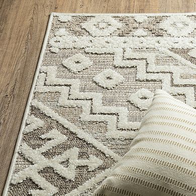 StyleHaven Tierra Southwestern Inspirations Mixed Pile Area Rug