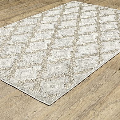 StyleHaven Tierra Global Medallions Mixed Pile Area Rug