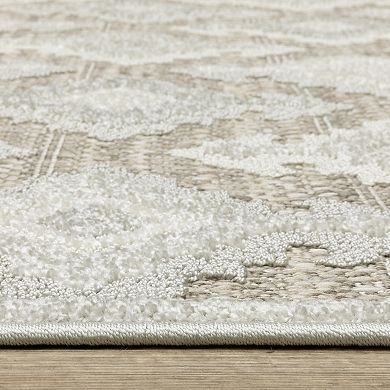 StyleHaven Tierra Global Medallions Mixed Pile Area Rug