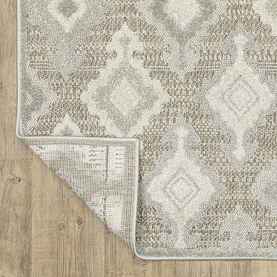 StyleHaven Tierra Global Medallions Mixed Pile Area Rug