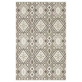 StyleHaven Tierra Tribal Diamonds Mixed Pile Area Rug