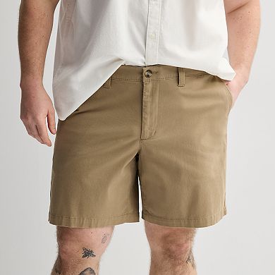 Big & Tall Sonoma Goods For Life® Below-the-Knee Flexwear Flat Front Shorts