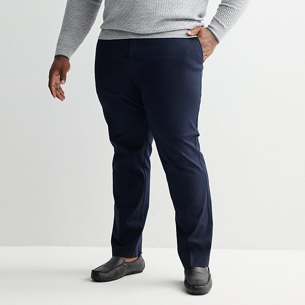 Big & Tall Apt. 9 Premier Flex Stretch Dress Pants, Men's, Size: 44X32, Black