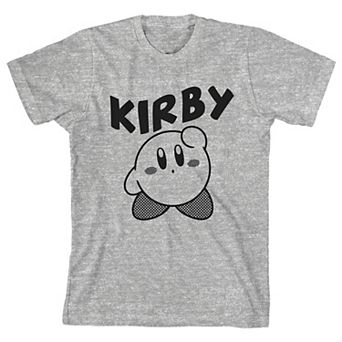 Boys 8-20 Kirby Outline Short Sleeve Graphic Tee