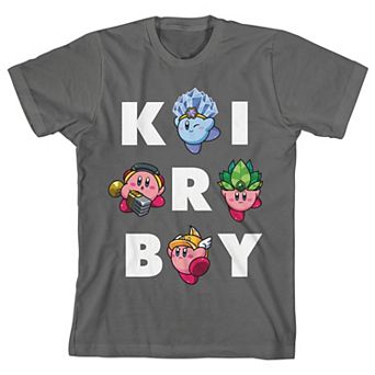 Boys 8-20 Kirby Transformations Short Sleeve Graphic Tee