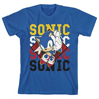Boys 8-20 Sonic The Hedgehog Classic Short Sleeve Graphic Tee