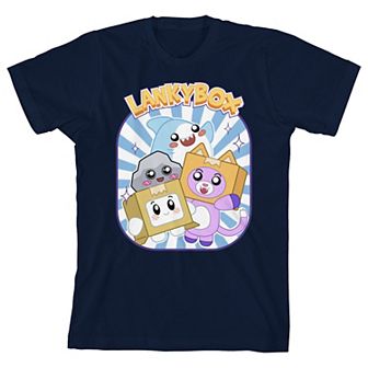 Boys 8-20 Lanky Box Characters Short Sleeve Graphic Tee