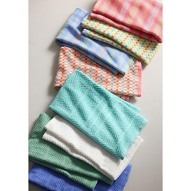 Celebrate Together Summer Cool Solids Kitchen Towel 4-pk
