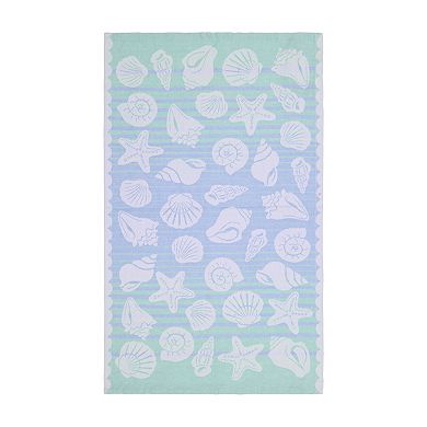 Celebrate Together Summer Shell Jacquard 2-pack Kitchen Towel Set