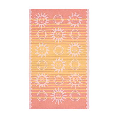 Celebrate Together Summer Sun Jacquard 2-pack Kitchen Towel Set