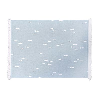 Celebrate Together™ Summer Chambray Fish Print Placemat