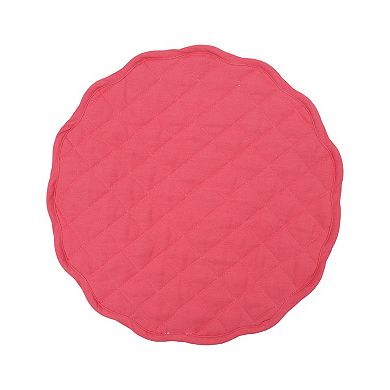 Celebrate Together Summer Floral Strawberry Quilted Placemat