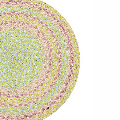 Celebrate Together Summer Multi-Color Braid Placemat