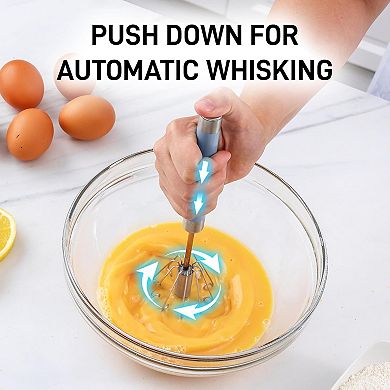 Zulay Kitchen Egg Beater Whisk For Kitchen Baking