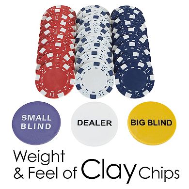 Poker Set with 300 Poker Chips and Case