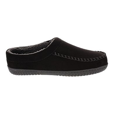 IZOD Men's Knit Clog Slippers