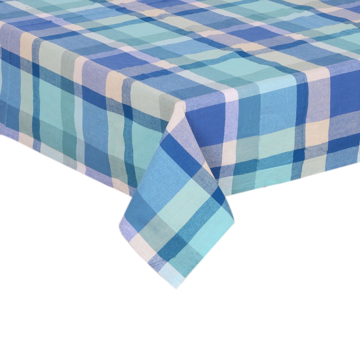 Celebrate Together™ Summer Coastal Blues Yarn Dye Tablecloth - Blue (60X102)