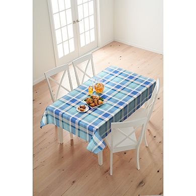 Celebrate Together™ Summer Coastal Blues Yarn Dye Tablecloth