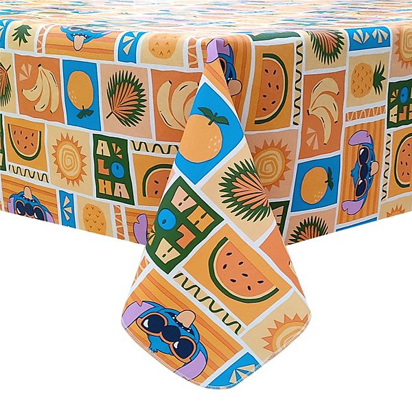 Disney's Lilo & Stitch Peva Tablecloth by Celebrate Together™ Summer - Multi (70" ROUND)