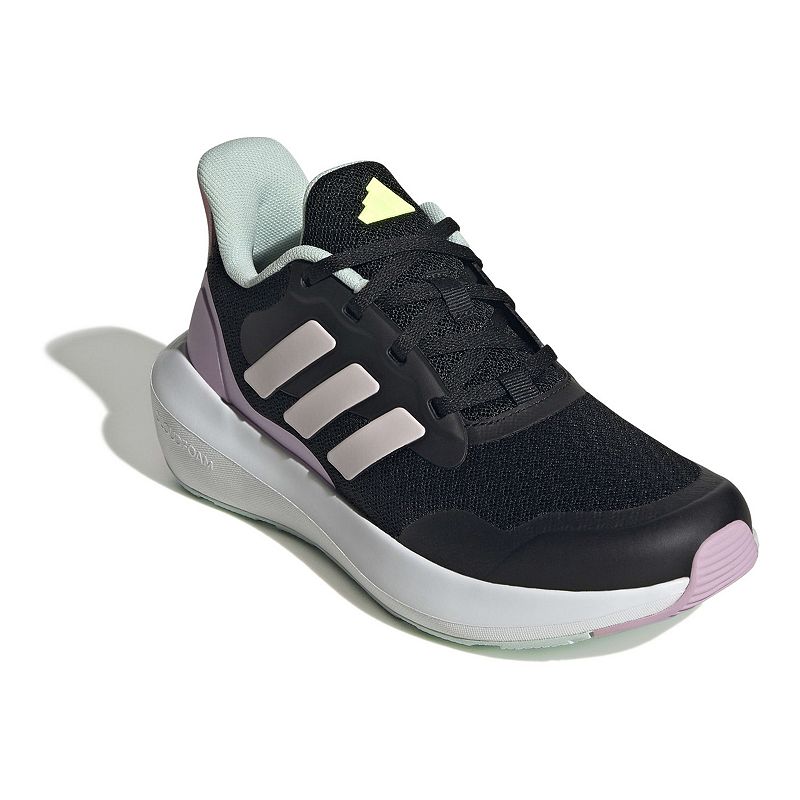 adidas FortaRun 3.0 Big Kids' Shoes, Girl's, Size: 4, Black Clear Pink