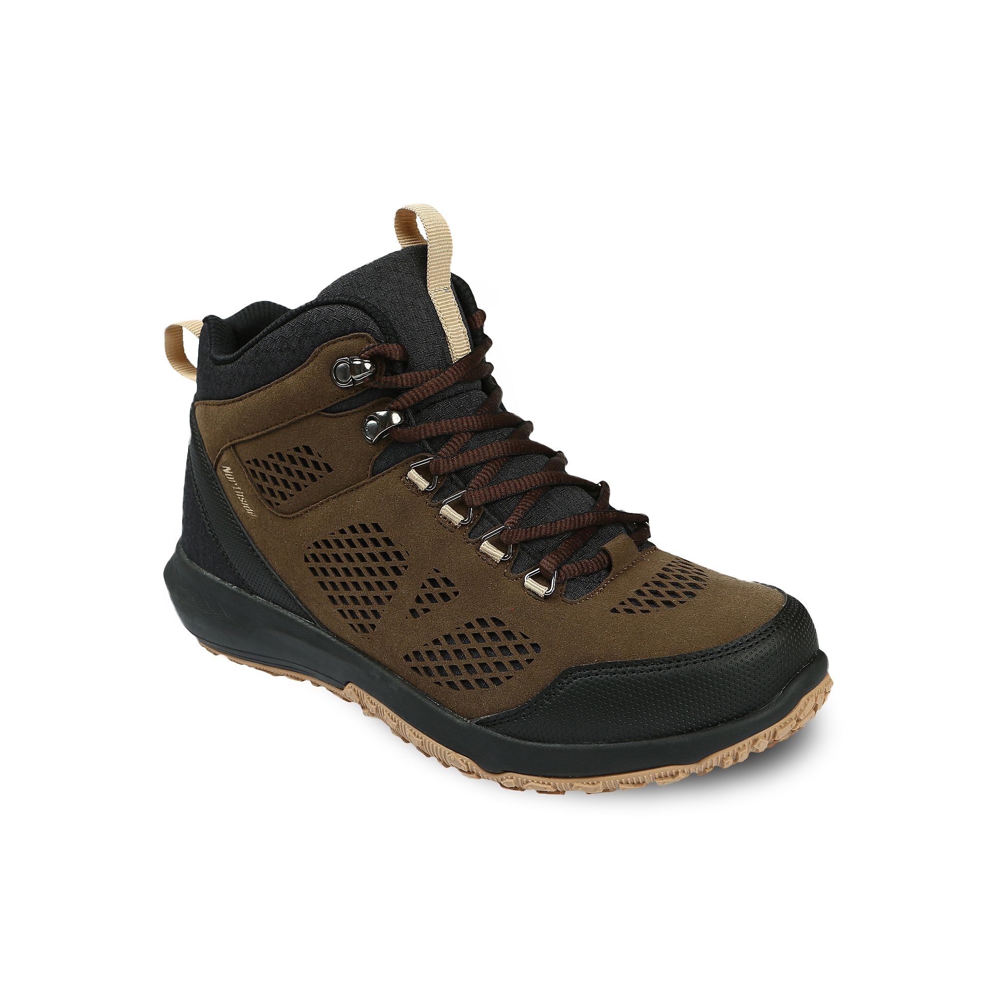 Northside Benton Mid Mens Waterproof Hiking Boots, Size: 8 Medium, Brown B