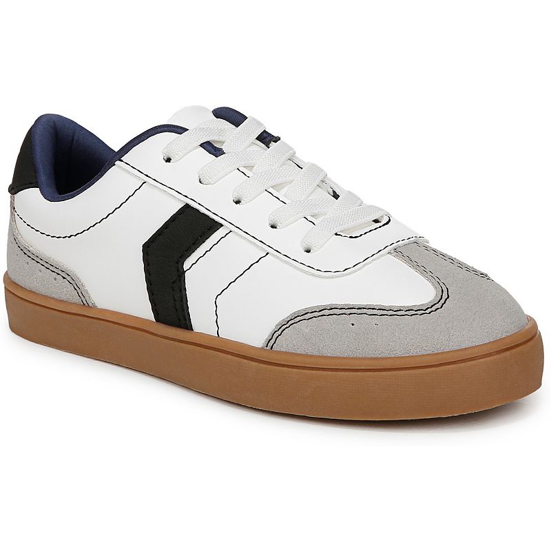 Dr. Scholl's Madison Play Kids' Driver faux Leather Shoes, Boy's, Size: 6, White