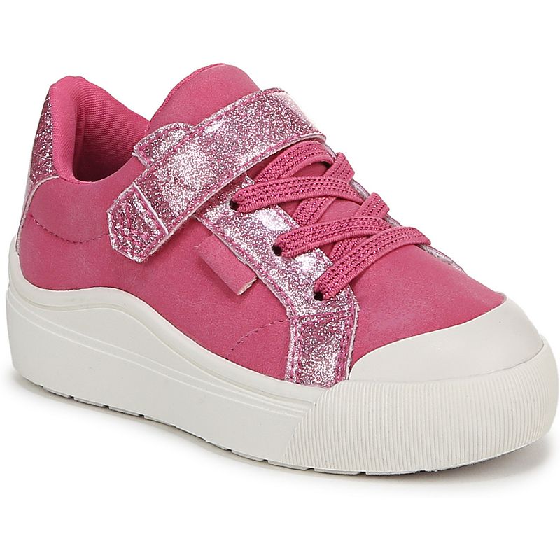Dr. Scholl's Time Off Toddler Lace-Up Faux Leather Shoes, Toddler Girl's, Size: 8, Pink