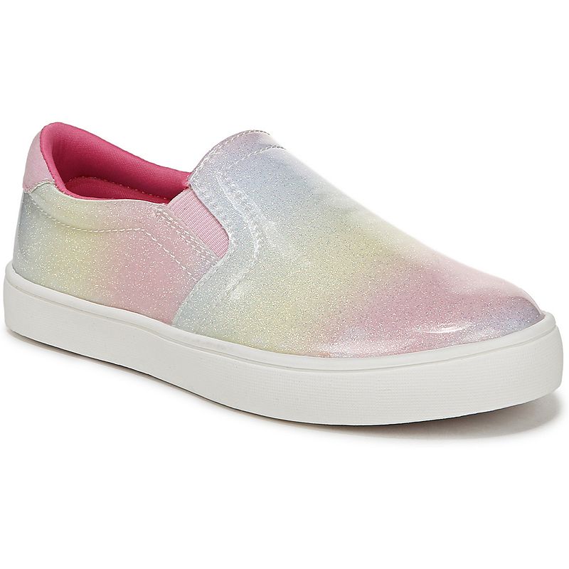 Dr. Scholl's Madison Kids' Slip On Faux Leather Shoes, Girl's, Size: 3, Multi None