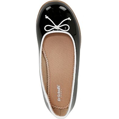 Dr. Scholl's Wexley Girls' Ballerina Skimmer Faux Leather Shoes