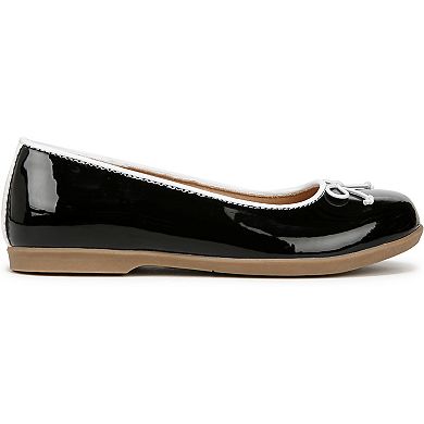 Dr. Scholl's Wexley Girls' Ballerina Skimmer Faux Leather Shoes