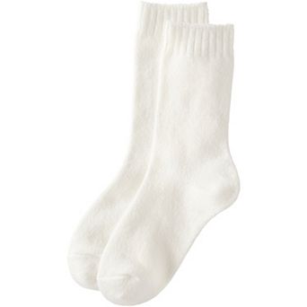Womens Lands' End CashTouch Crew Socks