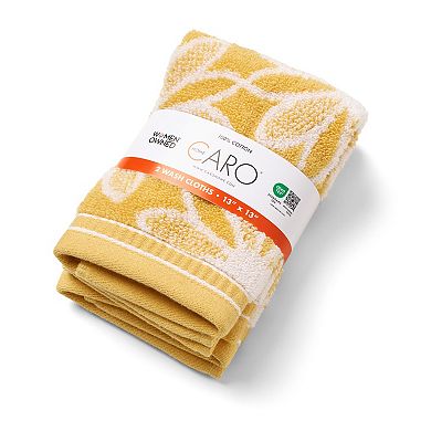 Caro Home Kaleidescope Washcloth 2-pk.