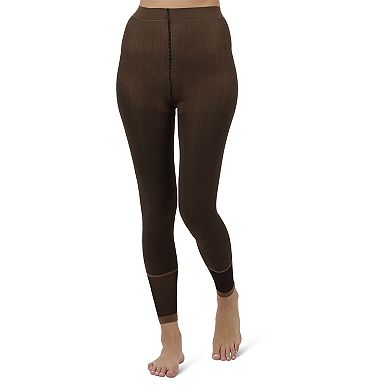 Women's Spunky Herringbone Fashion Footless Tights