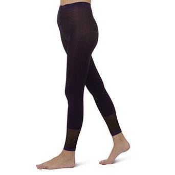 Women's Spunky Herringbone Fashion Footless Tights