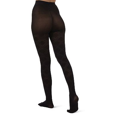 Women's Feminine Diamond Fashion Tights