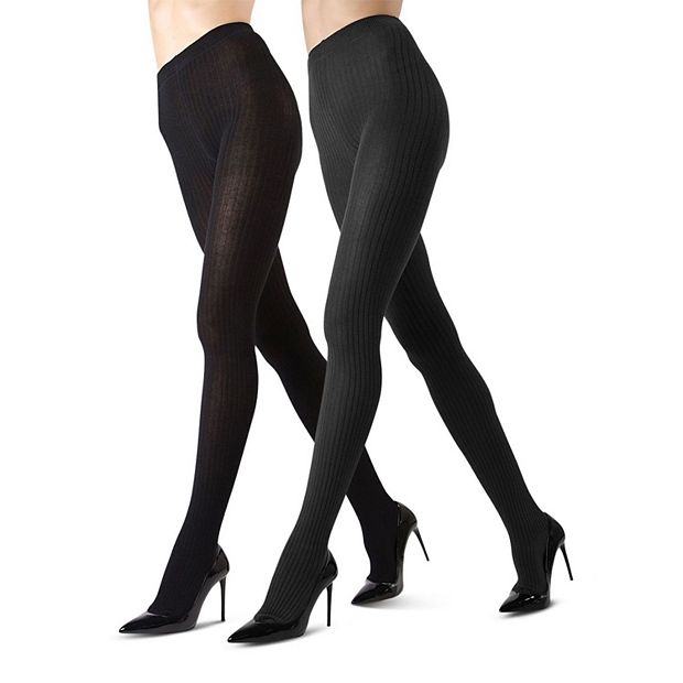 Kohls black tights best sale