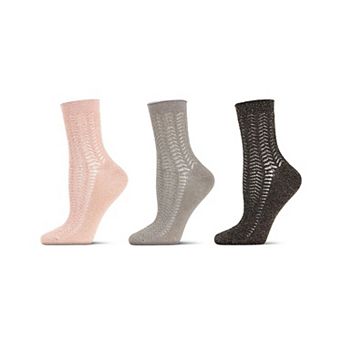 Womens 3 Pack Anklet Socks