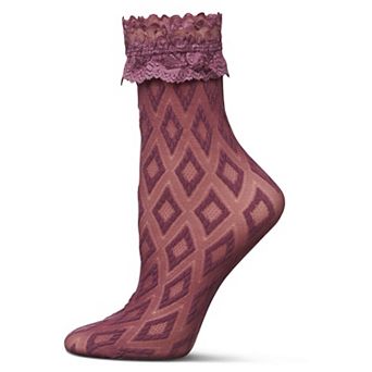 Women's 3-diamondsional Anklet Socks