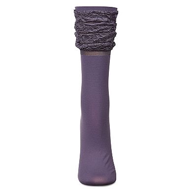 Women's Scrunchy Ruffle Anklet Socks