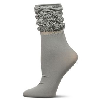 Women's Scrunchy Ruffle Anklet Socks