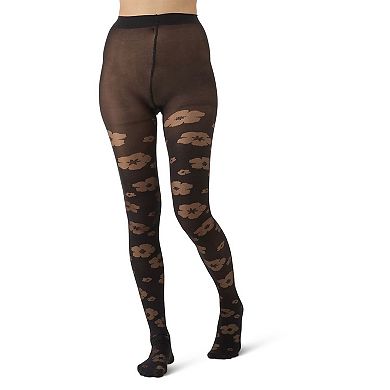 Women's Floral Sheer Tights