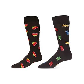 Mens Valentine 2 Pair Pack Novelty Socks