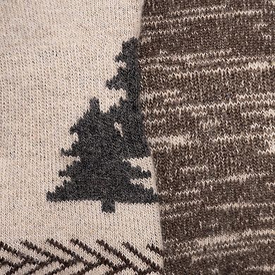 Men's MUK LUKS 2-Pack No Show Wool Blend Socks